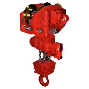 POLIPASTO Y CARRO NEUMÁTICO RED ROOSTER TMH-20P4E-AT20S