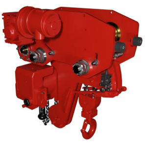 POLIPASTO Y CARRO NEUMÁTICO BAJA ALTURA PERDIDA RED ROOSTER TCR-2000-LHR