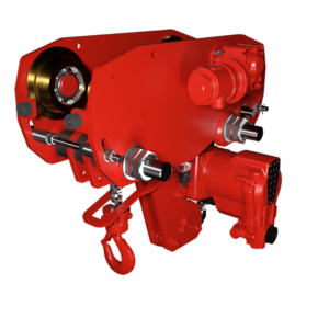 POLIPASTO Y CARRO NEUMÁTICO BAJA ALTURA PERDIDA RED ROOSTER TMH-3000-LHR