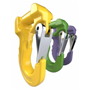 GANCHO PARA POLIESTER CON PESTILLO DE SEGURIDAD RWSH