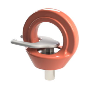 CÁNCAMO GIRATORIO DE ELEVACIÓN CON SEGURO C807X+KEY