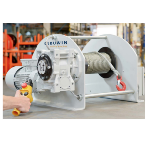 CABESTRANTE ELÉCTRICO DE ARRASTRE GEBUWIN e-W250-3000 Kg