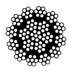 CABLE DE ACERO ANTIGIRATORIO 19X7