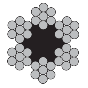 CABLE DE ACERO 6X7+FC